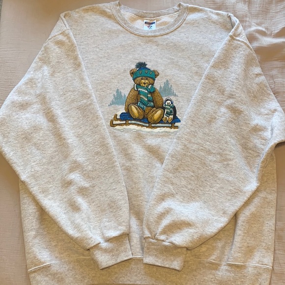 Jerzees Sweaters - Vintage 90s Inspired Oversized Crewneck Sweatshirt